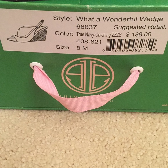 Lilly Pulitzer Espadrille Wedge Sandals - Picture 8 of 8